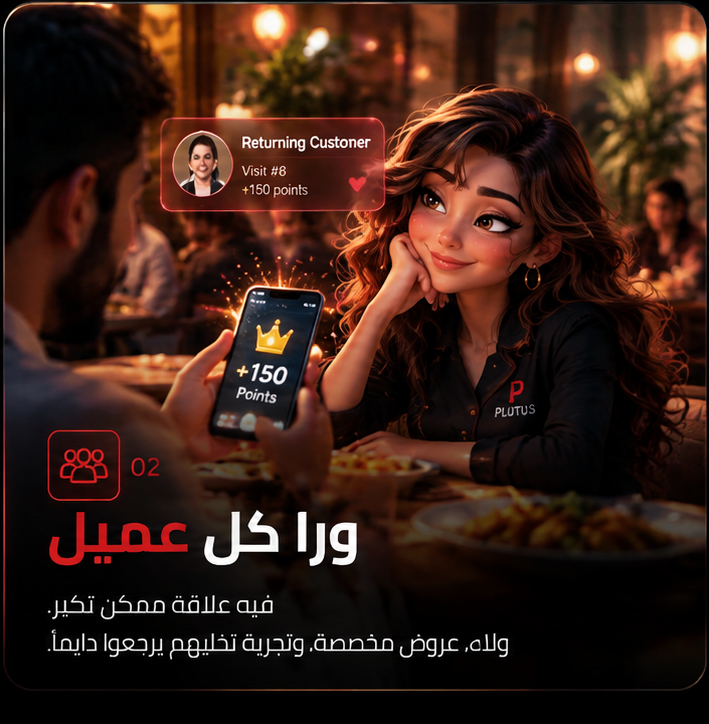 ورا كل عميل — الولاء والعروض المخصصة